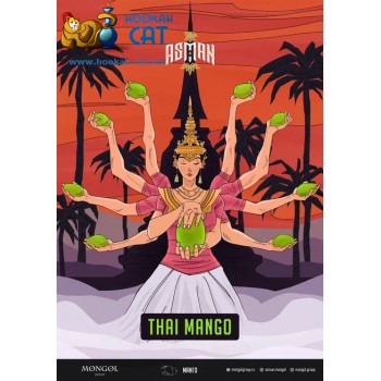 Табак для кальяна Asman Thai Mango (Асман Тайский Манго) 100г Акцизный