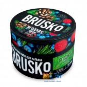 Бестабачная смесь Brusko Strong Ягодная Хвоя 50г