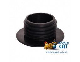 Уплотнитель для кальяна (Колба Шахта) черный тонкий