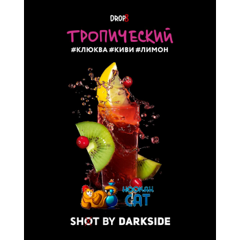 Табак для кальяна Dark Side Shot Тропический (Дарк Сайд Шот) 30г Акцизный