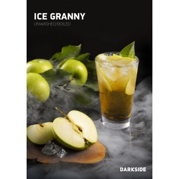 Заказать кальянный табак Darkside Ice Granny (Дарксайд Яблоко) 30г онлайн с доставкой всей России