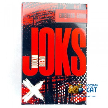 Бестабачная смесь для кальяна Joks (Джокс) Ежевика Банан 50г