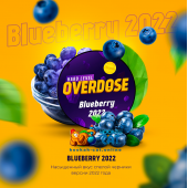 Табак Overdose Blueberry 2022 (Черника) 25г Акцизный