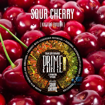 Табак для кальяна Prime Basic Sour Cherry (Прайм Бэйсик Черешня) 25г Акцизный