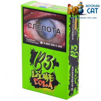 Табак для кальяна B3 Lime Cola (Б3 Кола и Лайм) Акцизный 50г